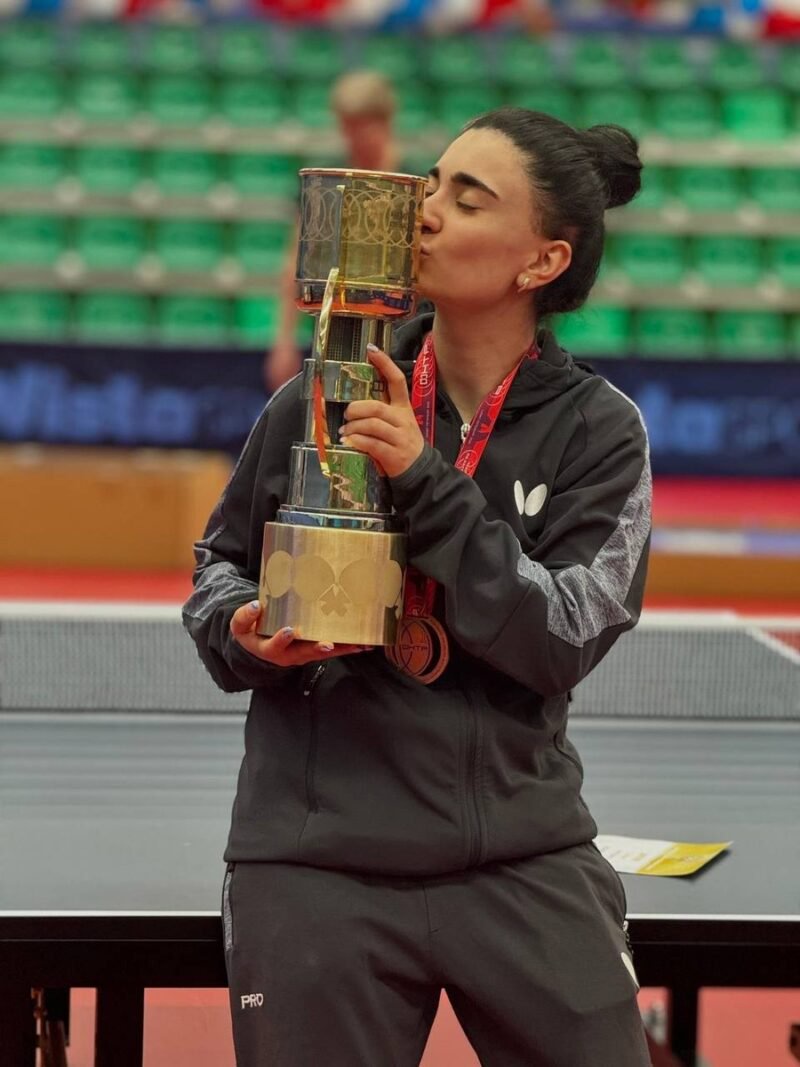 Элизабет Абраамян стала чемпионкой Европы 2026 года в одиночном разряде