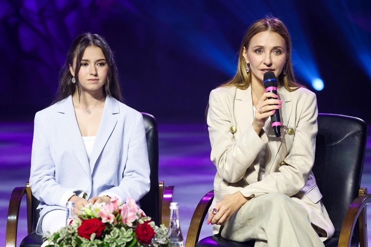 Камила Валиева и Татьяна Навка