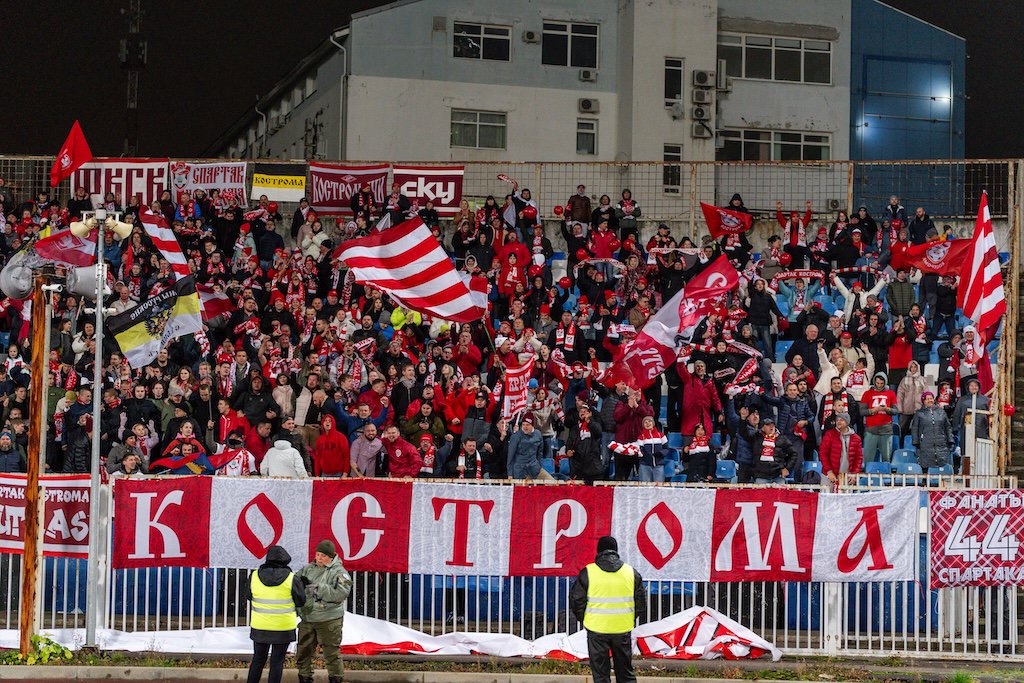 Костромской «Спартак» проведет матч Кубка России с «Челябинском» в Ярославле
