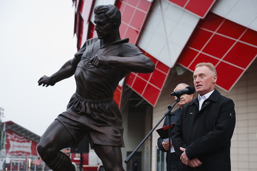 Выступление гендиректора Спартака Олега Некрасова (Фото: spartak.com)